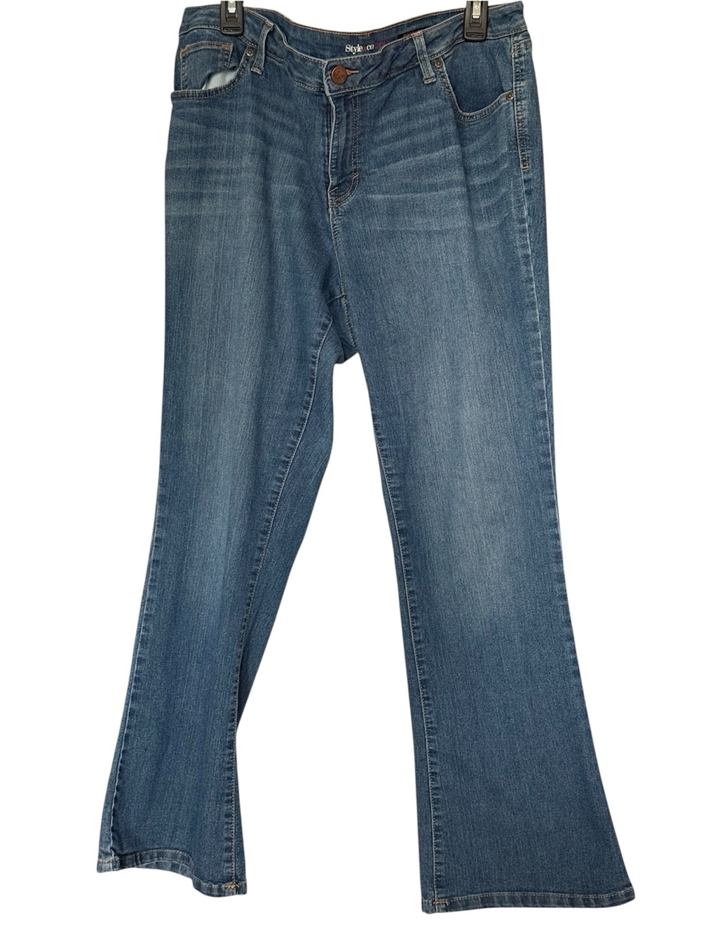 Style & Co. Women’s Blue Flare Jeans Size 18S from Witch’s Estate Sale Comfy!